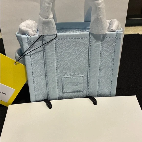 Marc Jacobs Sky Blue Mini Tote - Picture 3 of 3